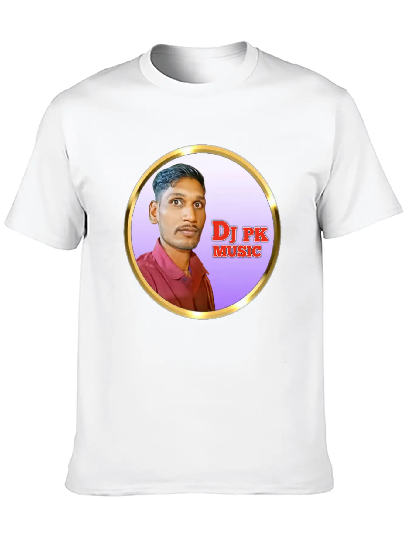 Dj Pk Music Unisex Casual T-Shirt – Clean Design For Daily Comfort