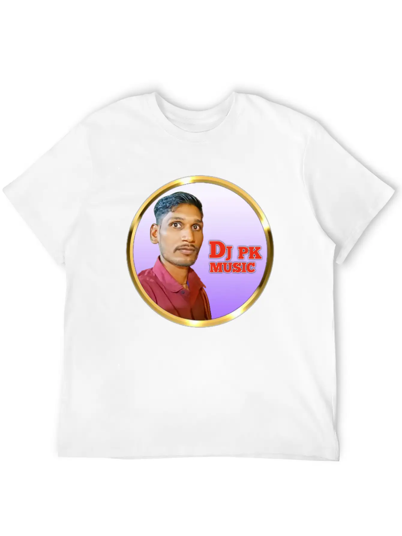 Dj Pk Music Unisex Casual T-Shirt – Clean Design For Daily Comfort