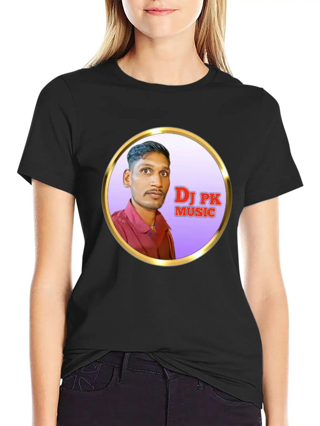 Dj Pk Music Unisex Casual T-Shirt – Clean Design For Daily Comfort