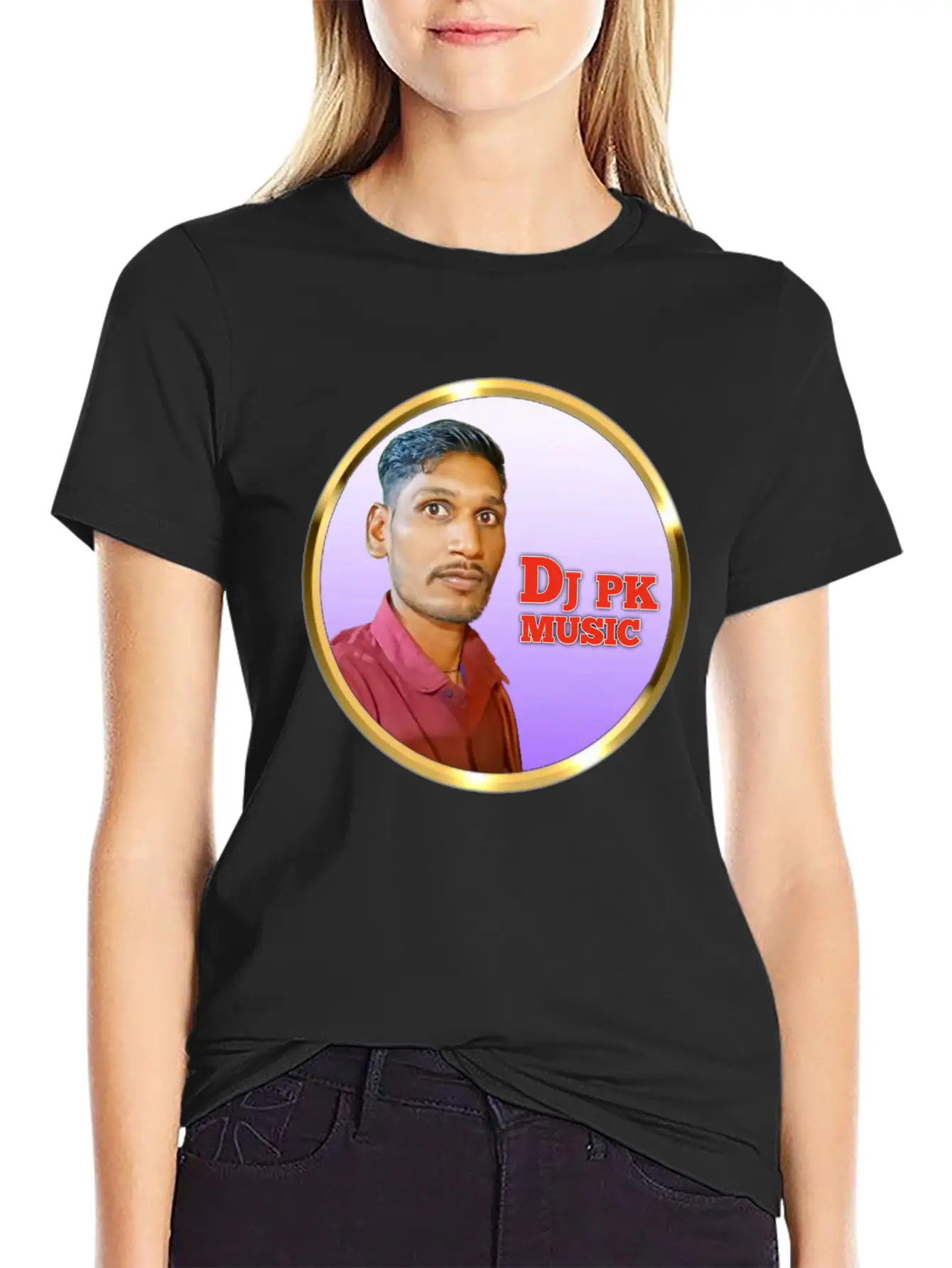 Dj Pk Music Unisex Casual T-Shirt – Clean Design For Daily Comfort