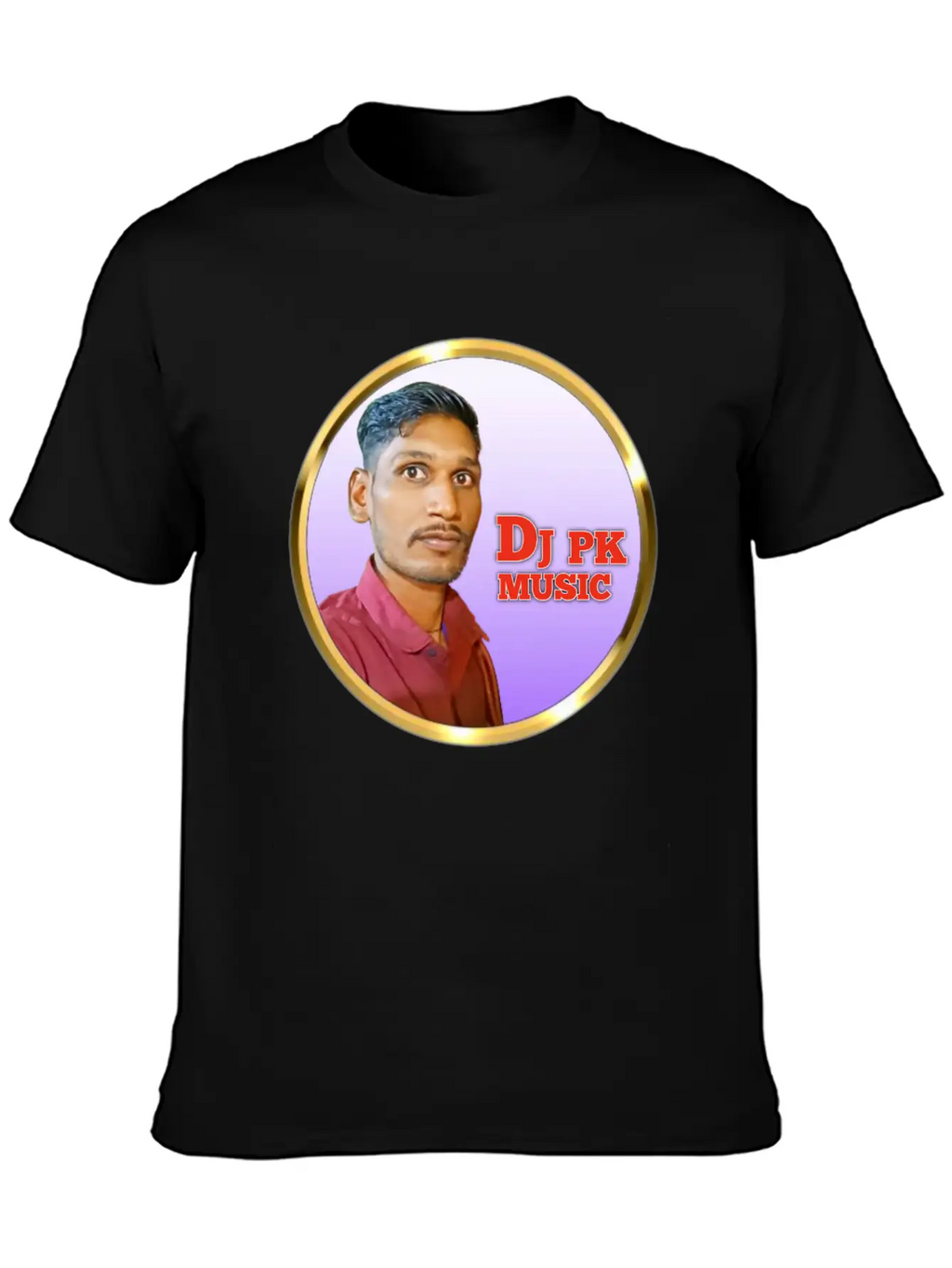 Dj Pk Music Unisex Casual T-Shirt – Clean Design For Daily Comfort