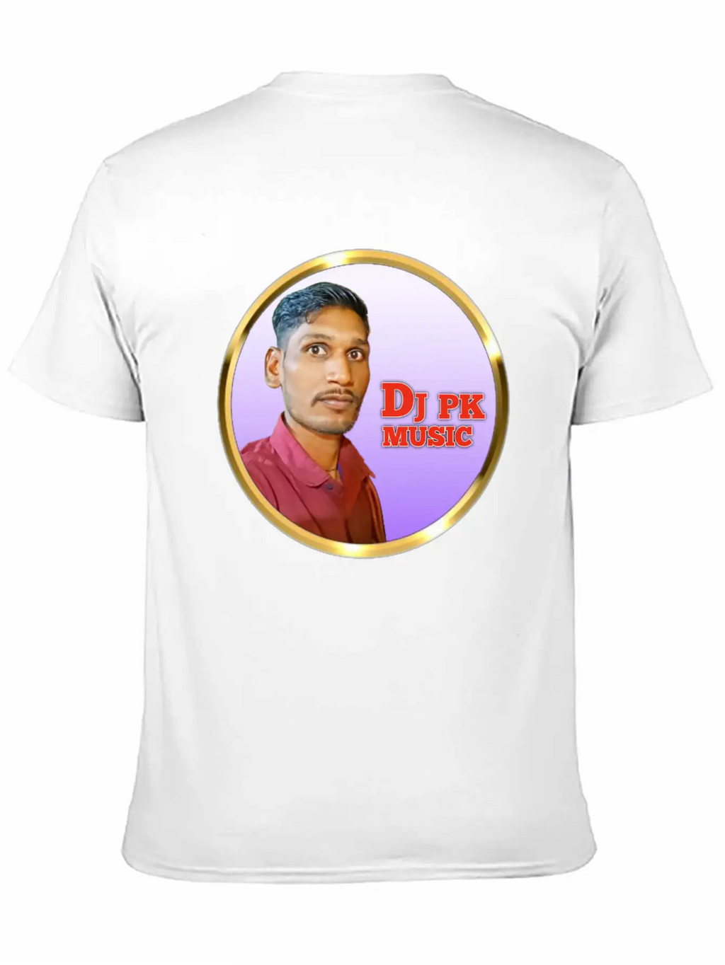 Dj Pk Music Unisex Casual T-Shirt – Clean Design For Daily Comfort