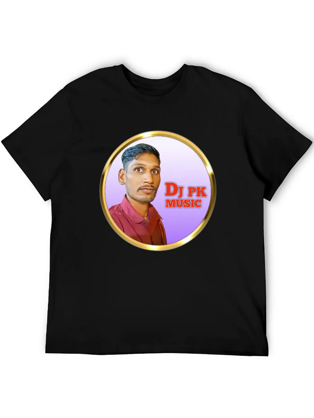 Dj Pk Music Unisex Casual T-Shirt – Clean Design For Daily Comfort