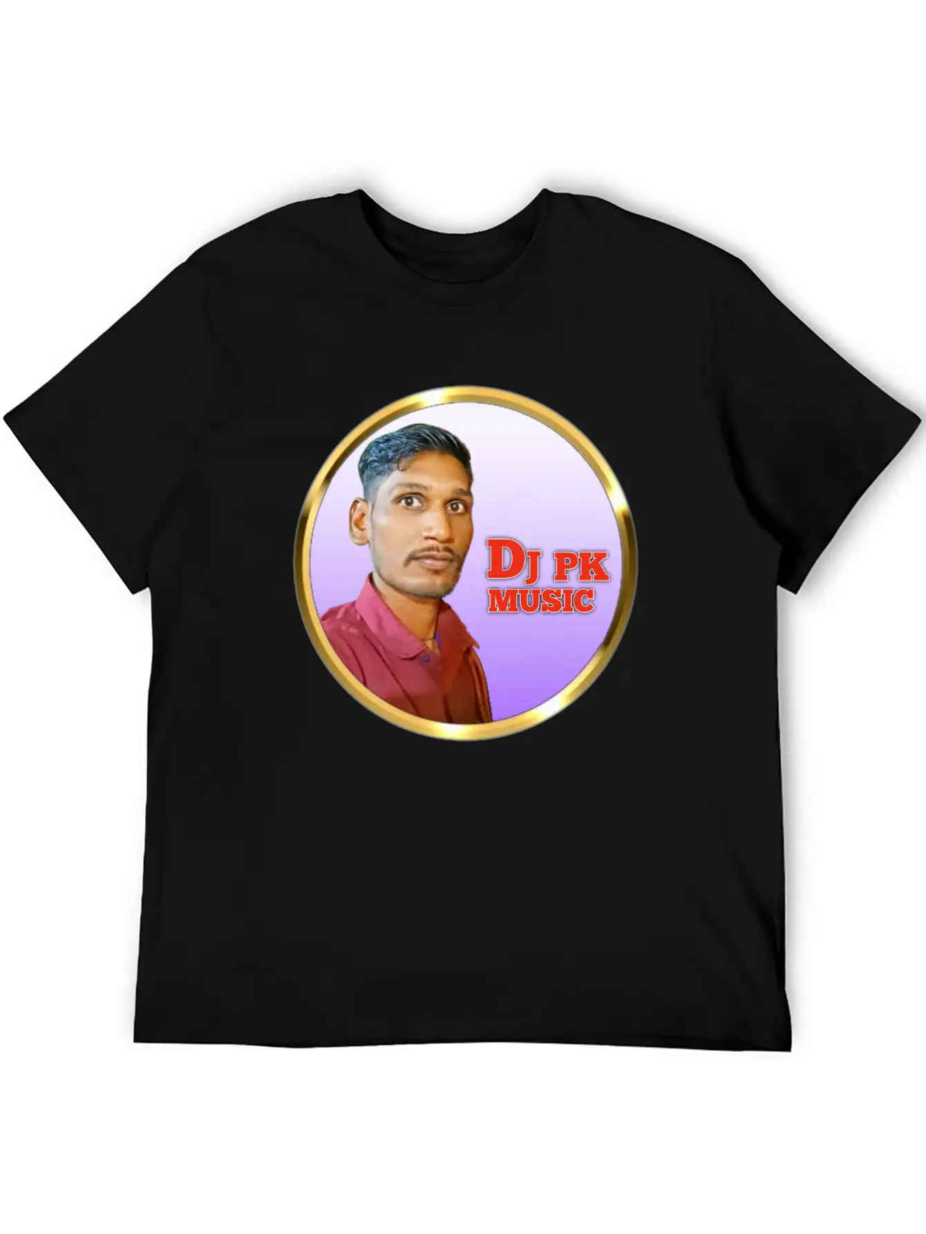 Dj Pk Music Unisex Casual T-Shirt – Clean Design For Daily Comfort