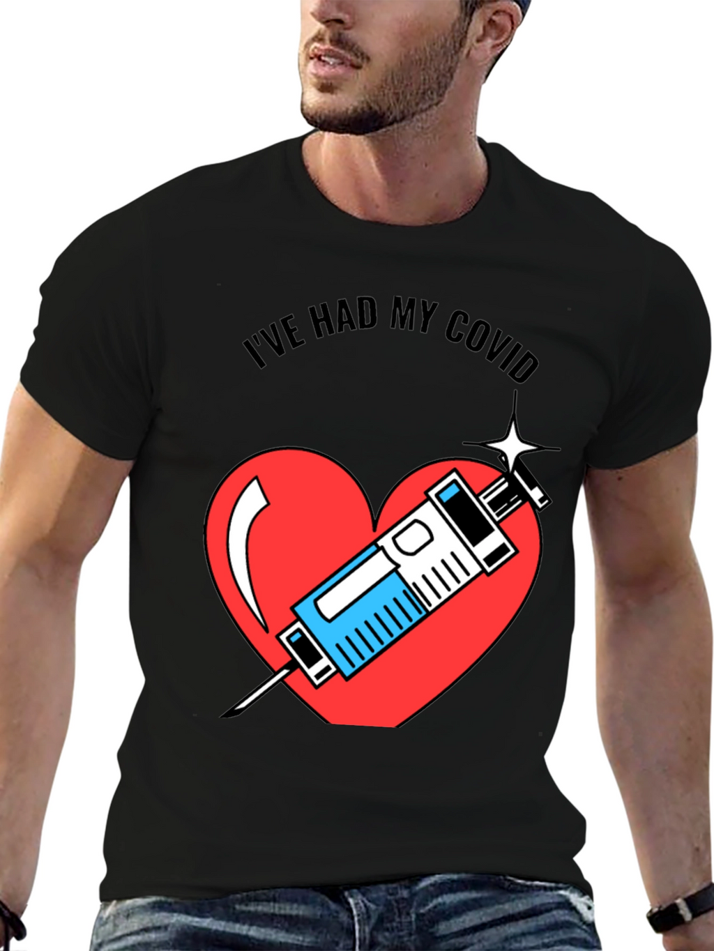 Ive Had My COVID Vaccine Heart T-Shirt