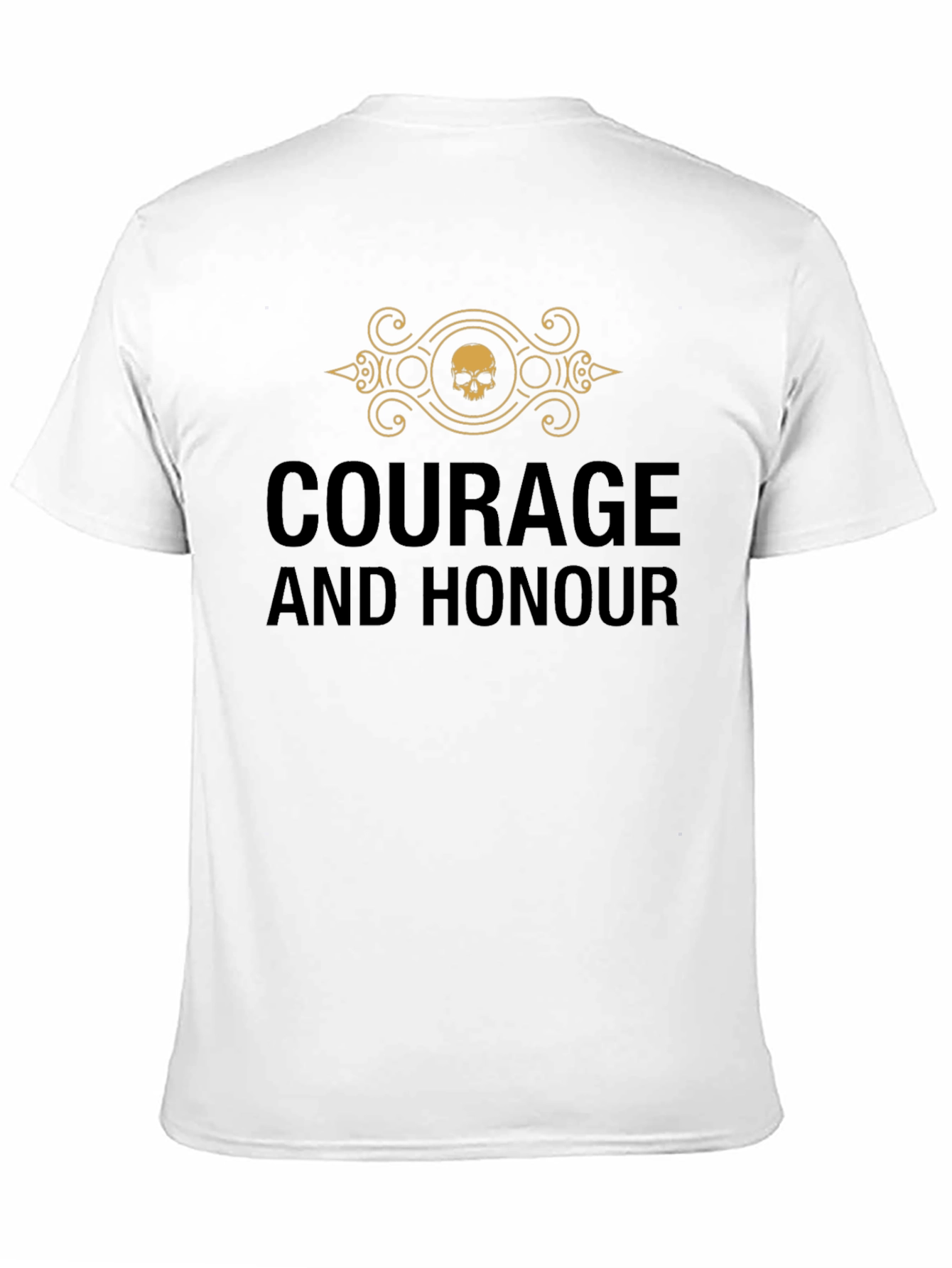 Courage and Honour Graphic Print T-Shirt
