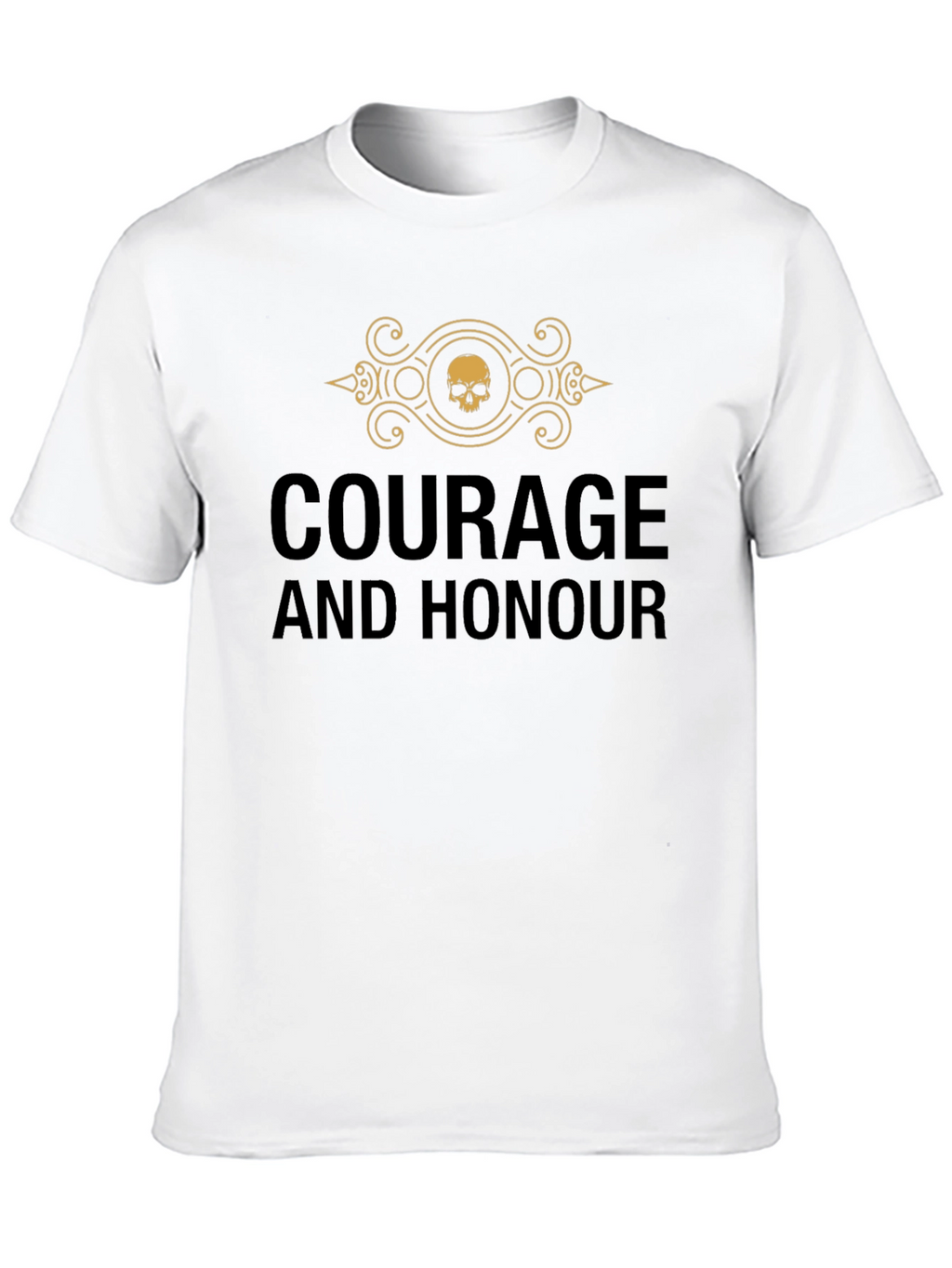 Courage and Honour Graphic Print T-Shirt