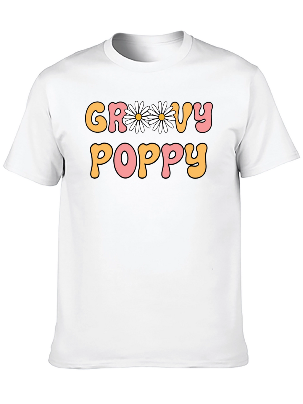 Groovy Poppy Graphic T-Shirt