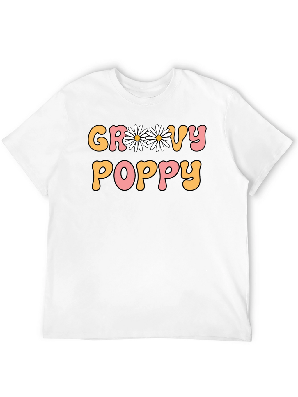 Groovy Poppy Graphic T-Shirt