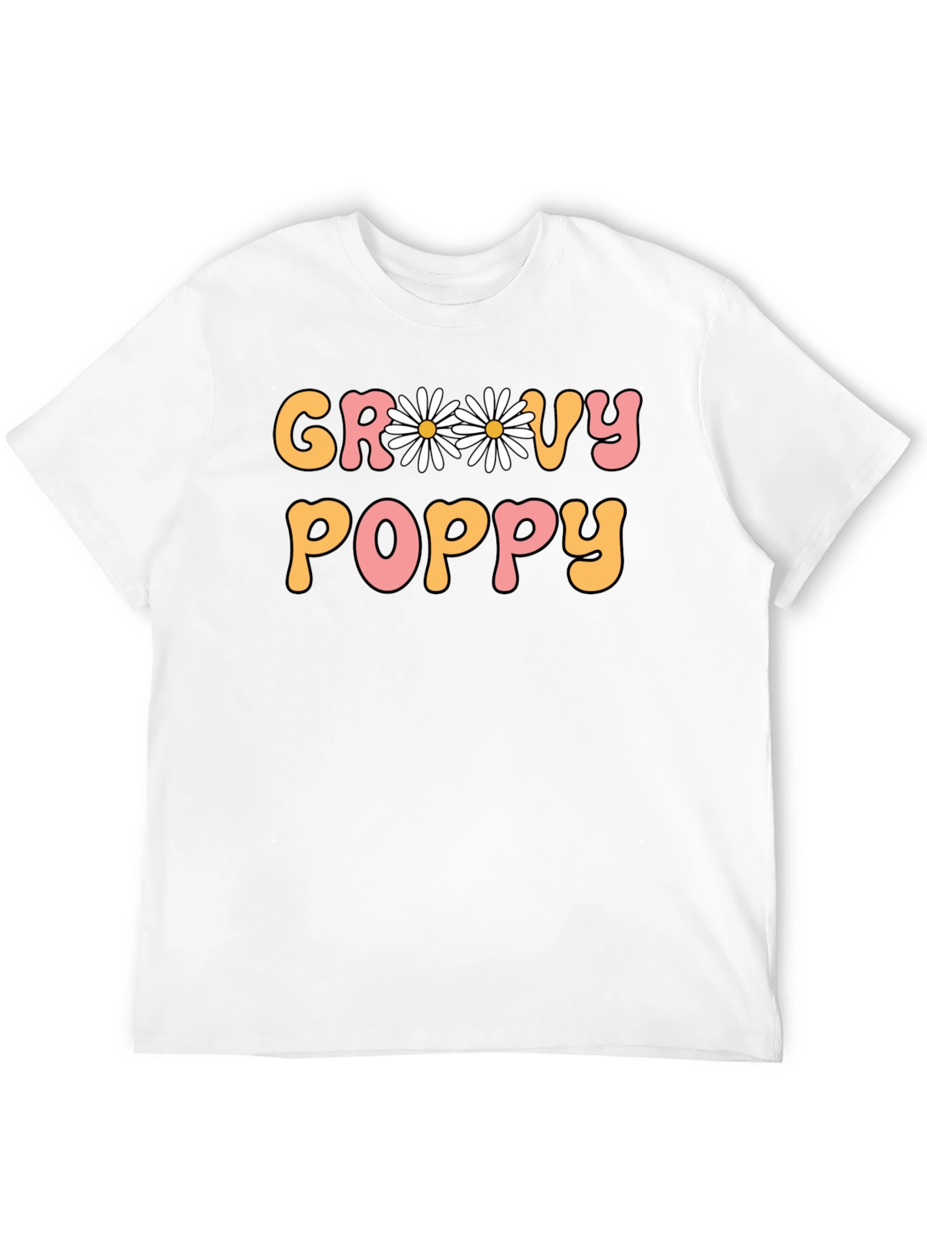 Groovy Poppy Graphic T-Shirt