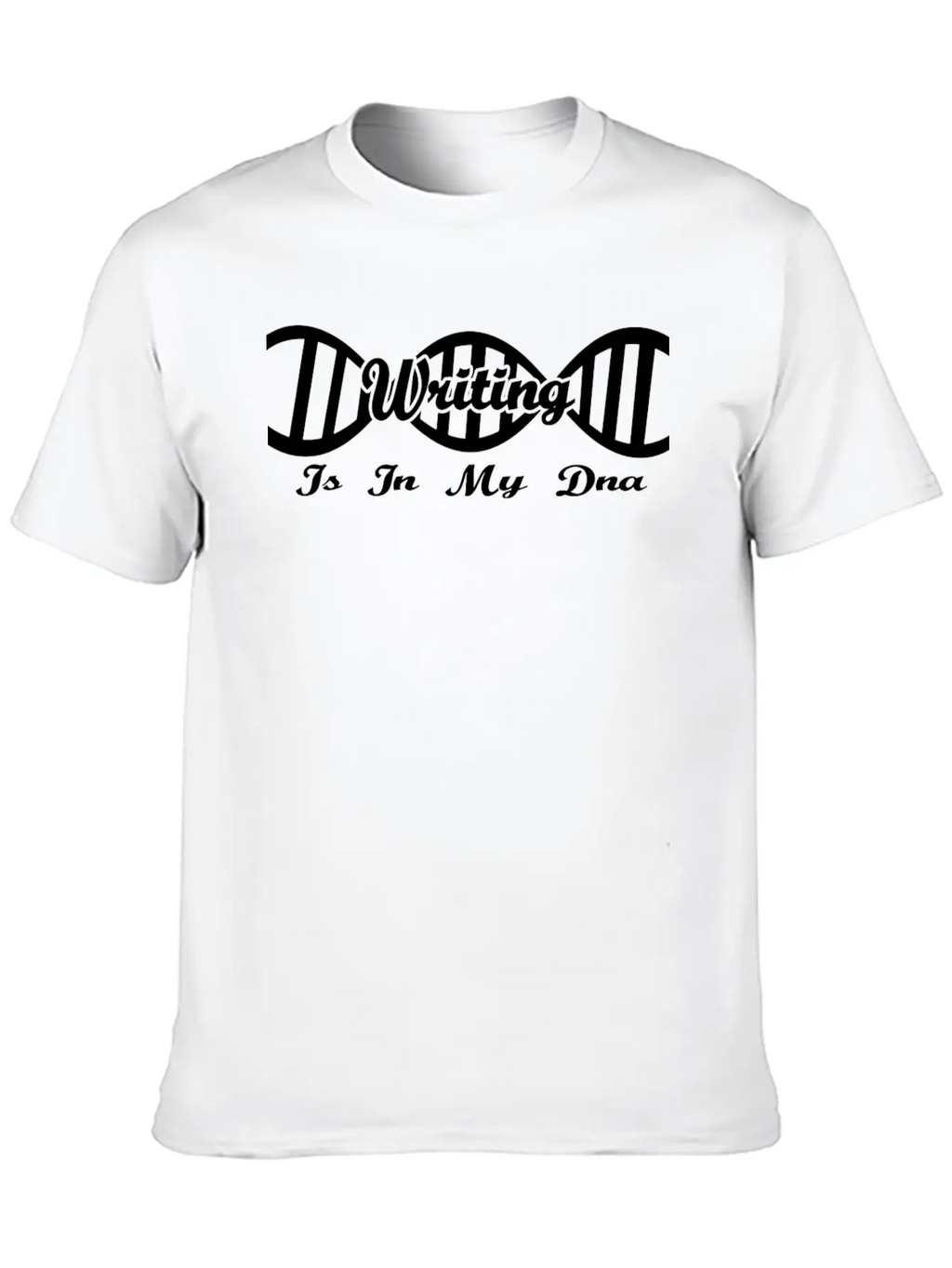 Dna Dns Evolution Geschenk Hobby Writing Unisex Casual T-Shirt – Clean Design For Daily Comfort
