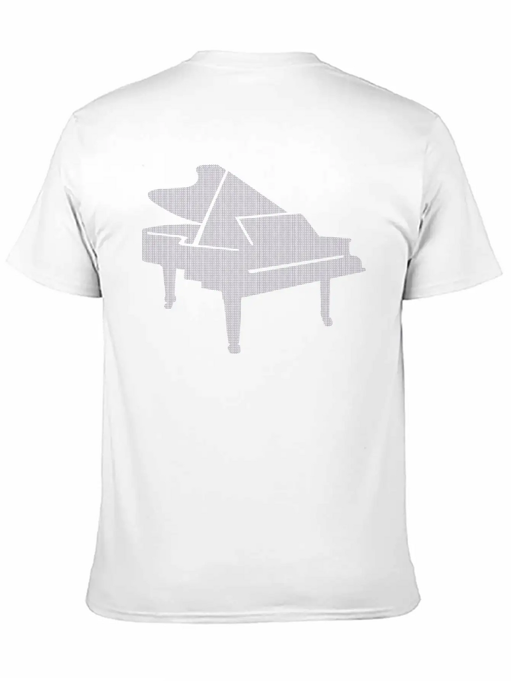 DNA Piano - Passion For Classical Music Unisex Short Sleeve Soft Cotton T-Shirt – Casual Everyday Wear