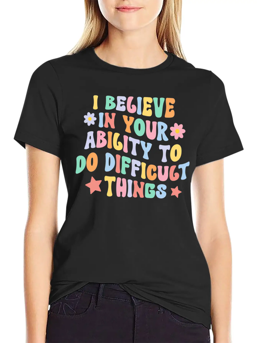 Do Difficult Things Motivational Test Day Testing Unisex Casual T-Shirt – Clean Design For Daily Comfort