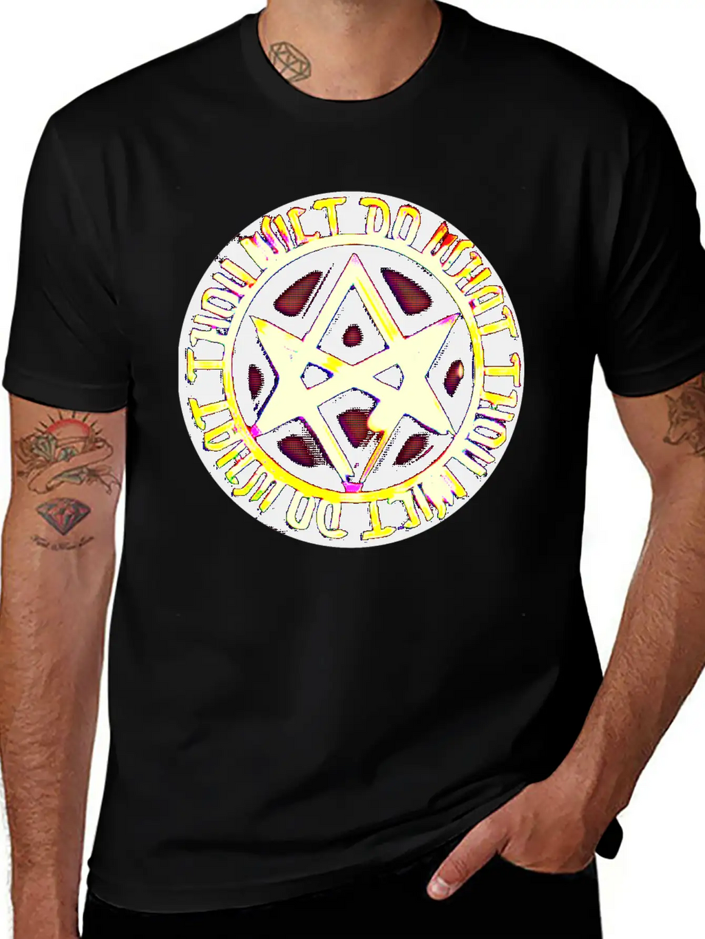 DO WHAT THOU WILT THEMITE Stylish Everyday T-Shirt – Unisex Basic Cotton Tee