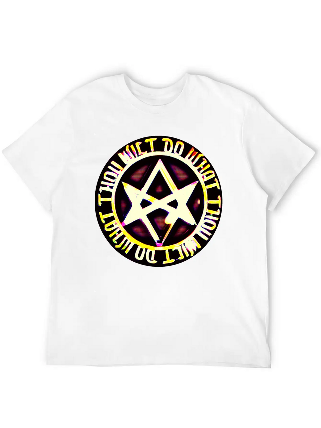 DO WHAT THOU WILT THEMITE Stylish Everyday T-Shirt – Unisex Basic Cotton Tee