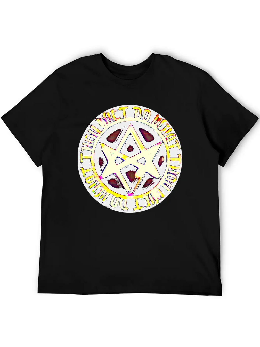 DO WHAT THOU WILT THEMITE Stylish Everyday T-Shirt – Unisex Basic Cotton Tee