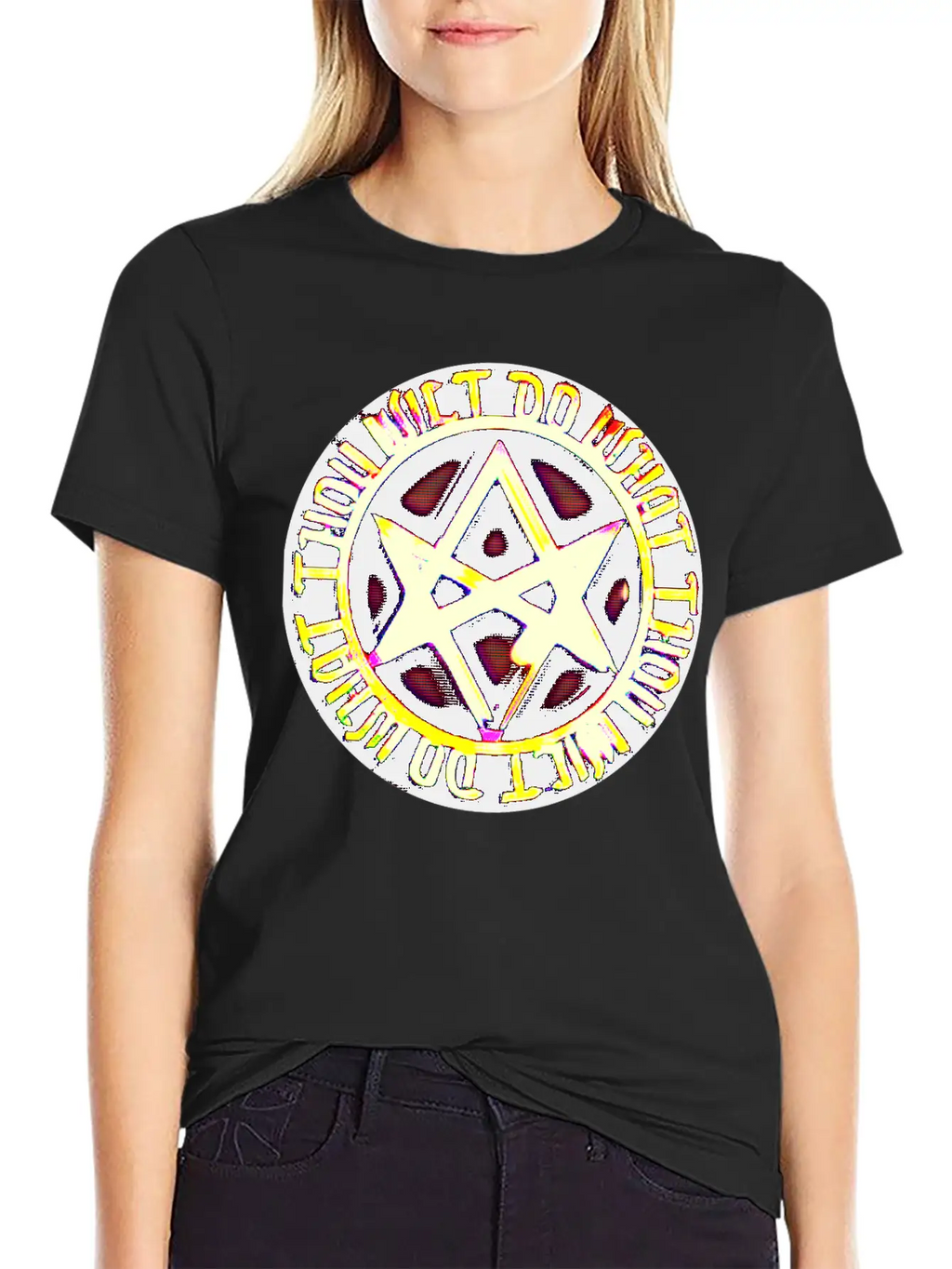 DO WHAT THOU WILT THEMITE Stylish Everyday T-Shirt – Unisex Basic Cotton Tee