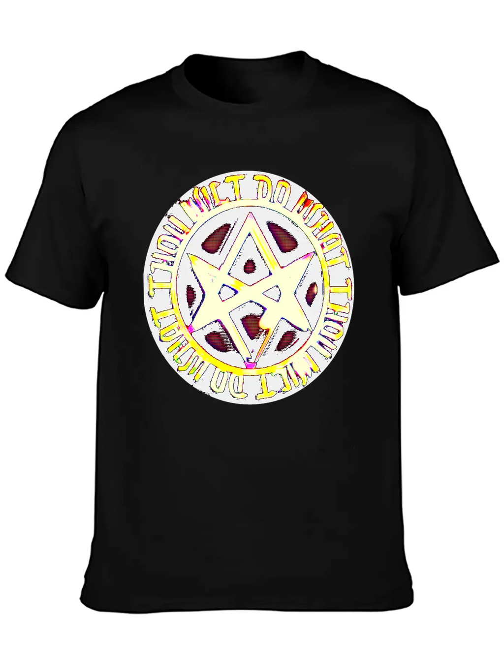 DO WHAT THOU WILT THEMITE Stylish Everyday T-Shirt – Unisex Basic Cotton Tee