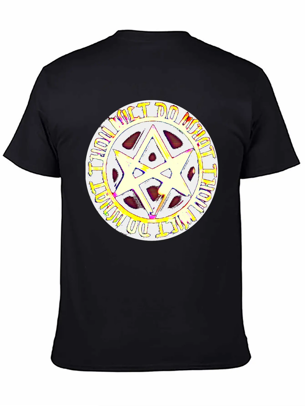DO WHAT THOU WILT THEMITE Stylish Everyday T-Shirt – Unisex Basic Cotton Tee