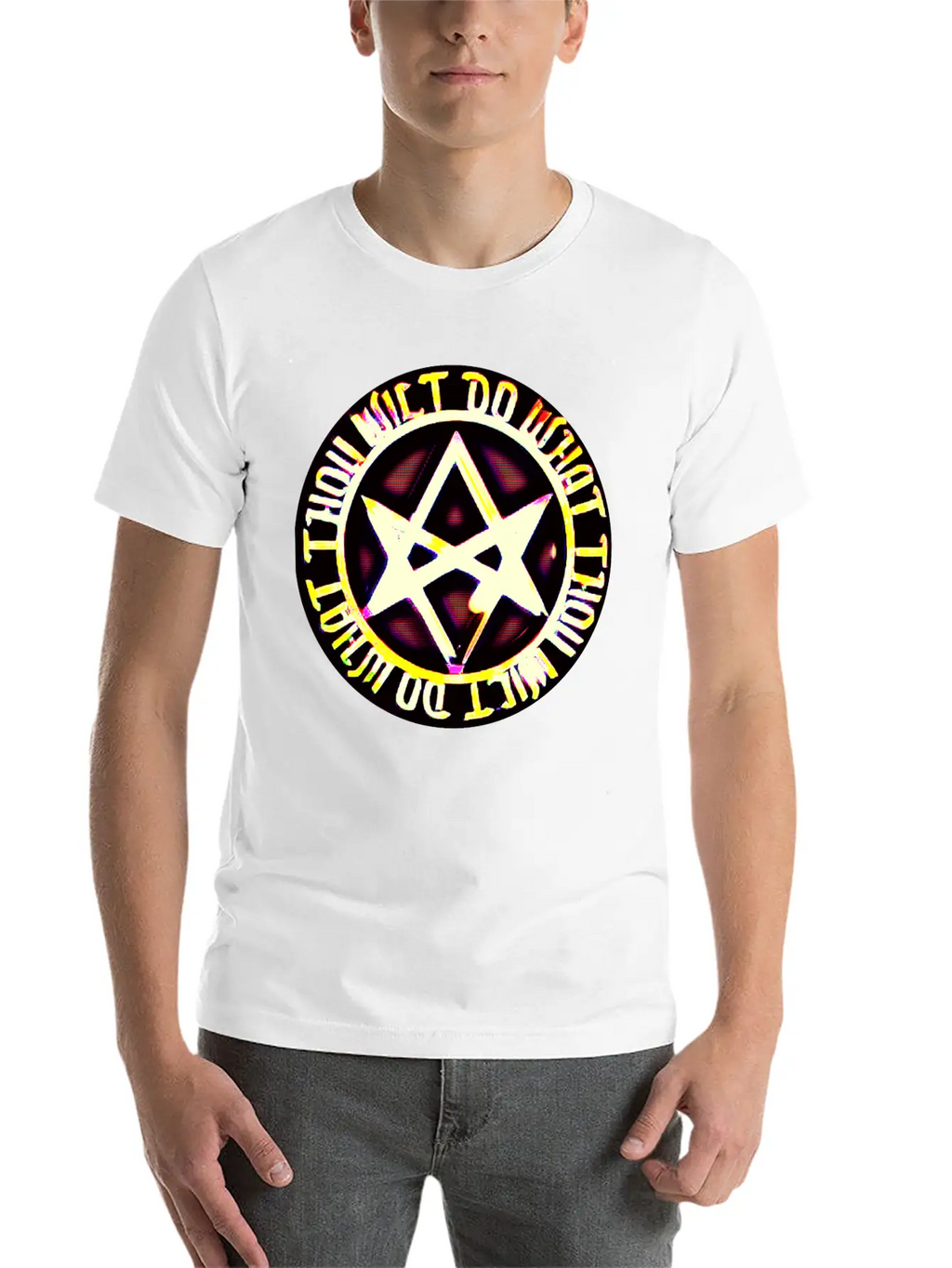 DO WHAT THOU WILT THEMITE Stylish Everyday T-Shirt – Unisex Basic Cotton Tee