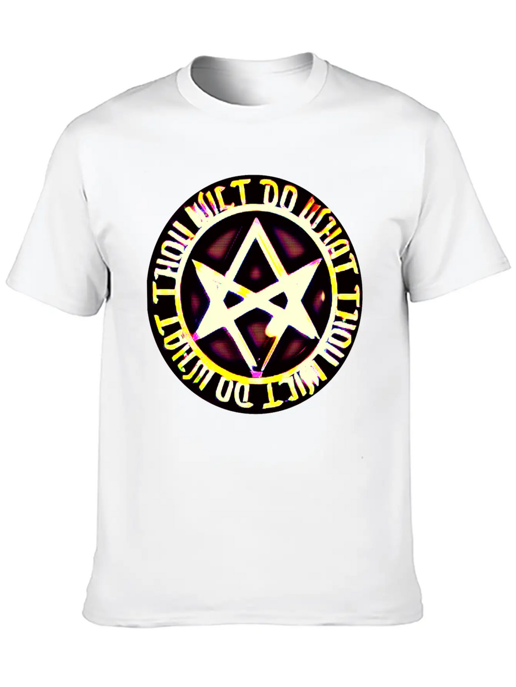 DO WHAT THOU WILT THEMITE Stylish Everyday T-Shirt – Unisex Basic Cotton Tee