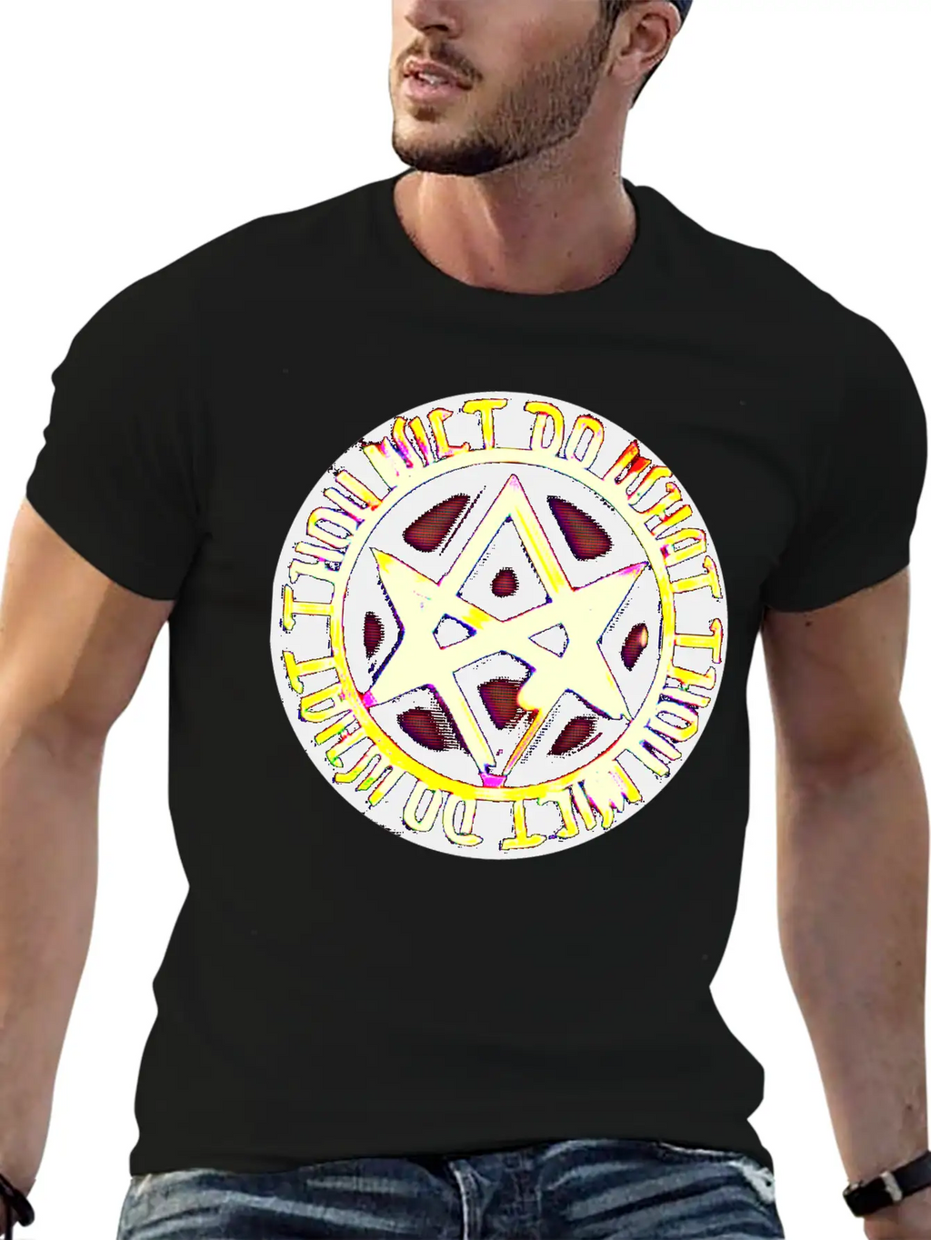 DO WHAT THOU WILT THEMITE Stylish Everyday T-Shirt – Unisex Basic Cotton Tee
