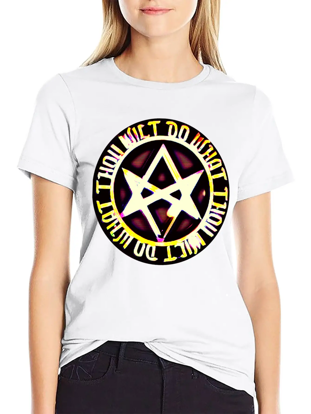 DO WHAT THOU WILT THEMITE Stylish Everyday T-Shirt – Unisex Basic Cotton Tee