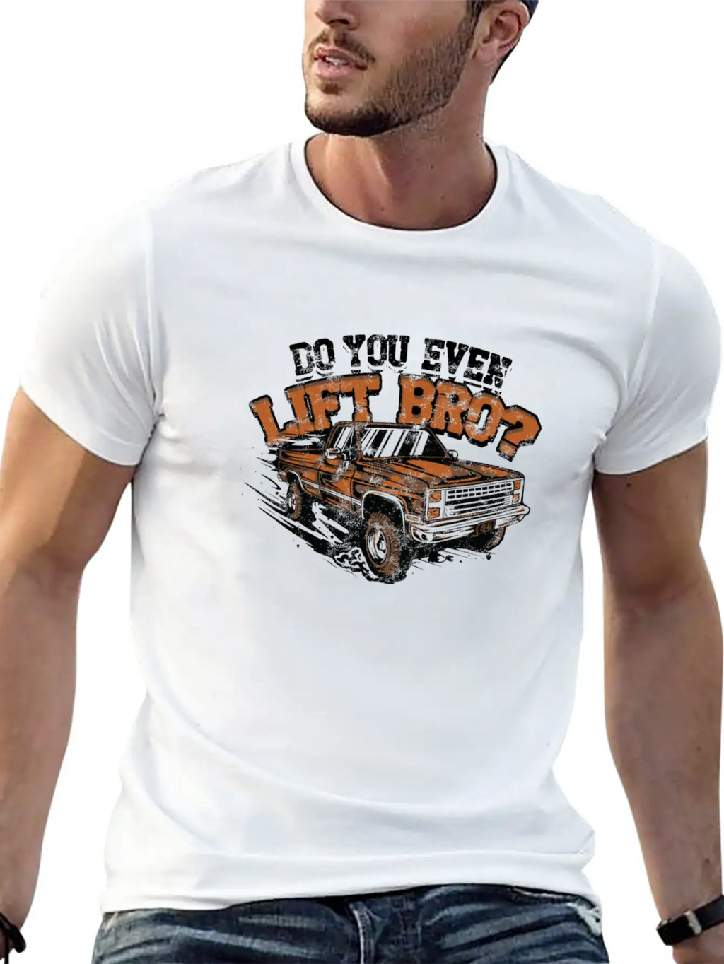 Do You Even Lift Bro? - Work Truck Unisex Casual T-Shirt – Clean Design For Daily Comfort