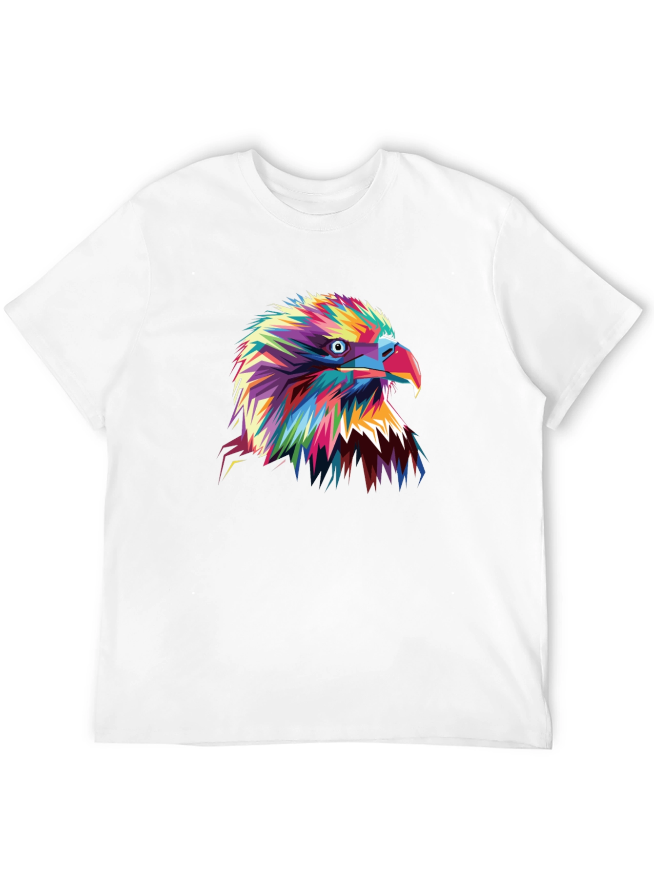 Bold Eagle Graphic Tee - Vibrant Colors