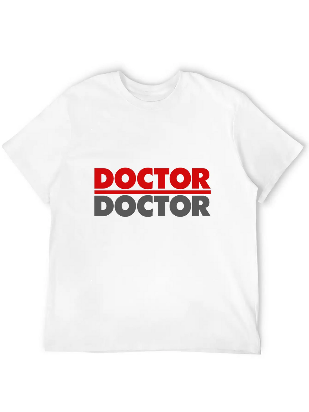 Doctor Doctor Essential Cotton Tee For Daily Outfits – Unisex Style