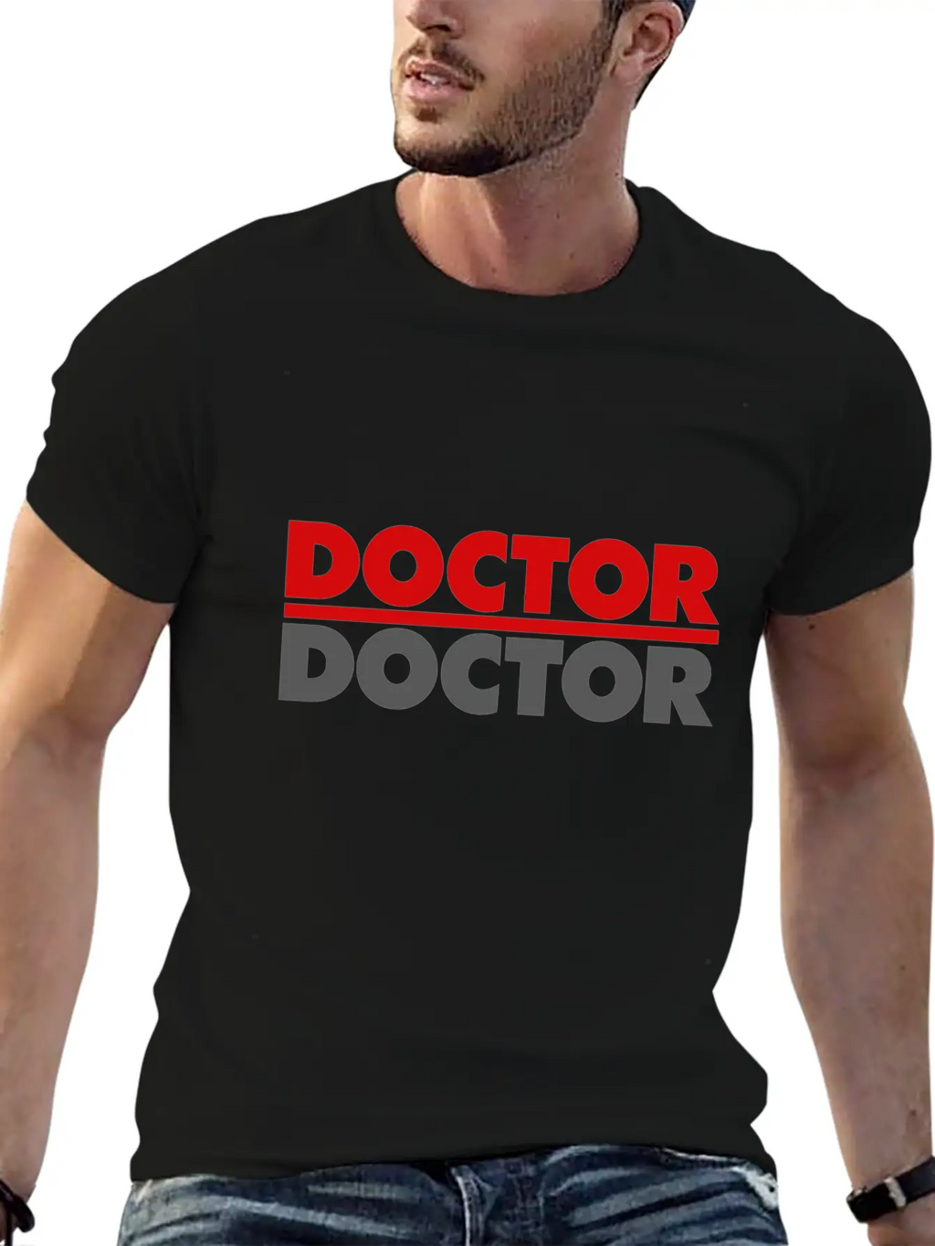Doctor Doctor Essential Cotton Tee For Daily Outfits – Unisex Style