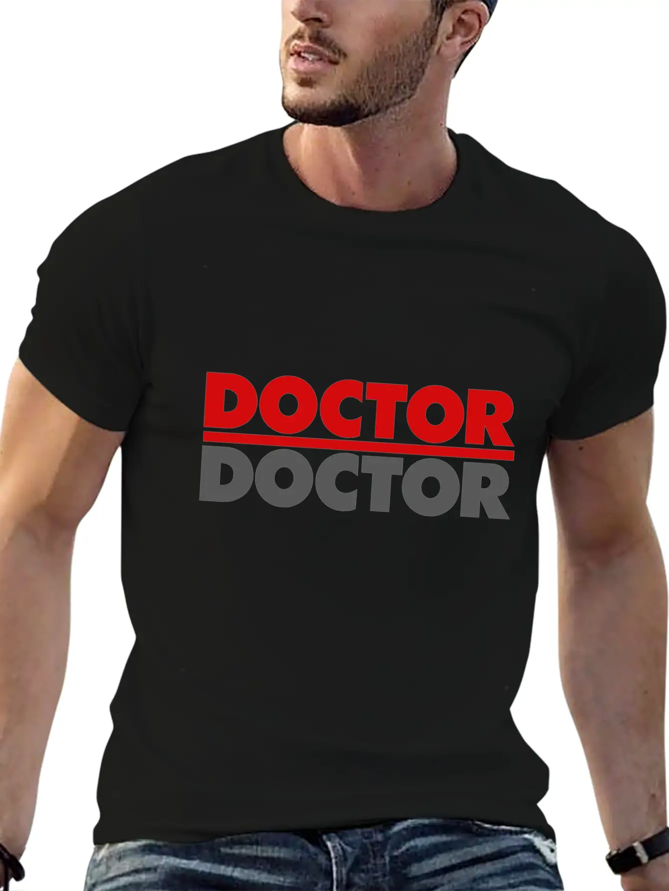 Doctor Doctor Essential Cotton Tee For Daily Outfits – Unisex Style