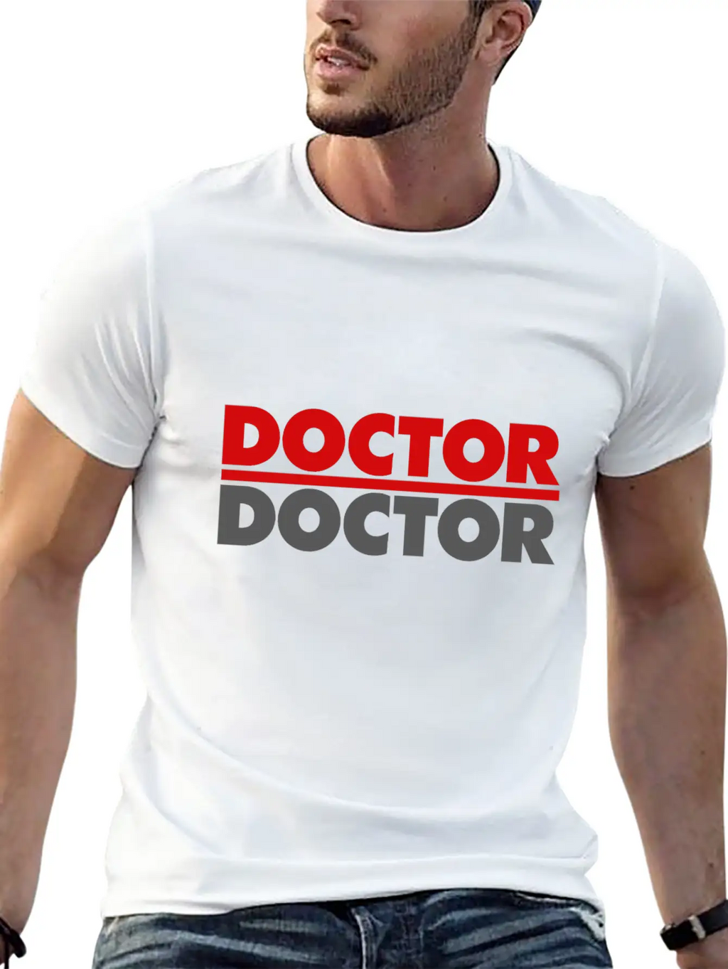 Doctor Doctor Essential Cotton Tee For Daily Outfits – Unisex Style