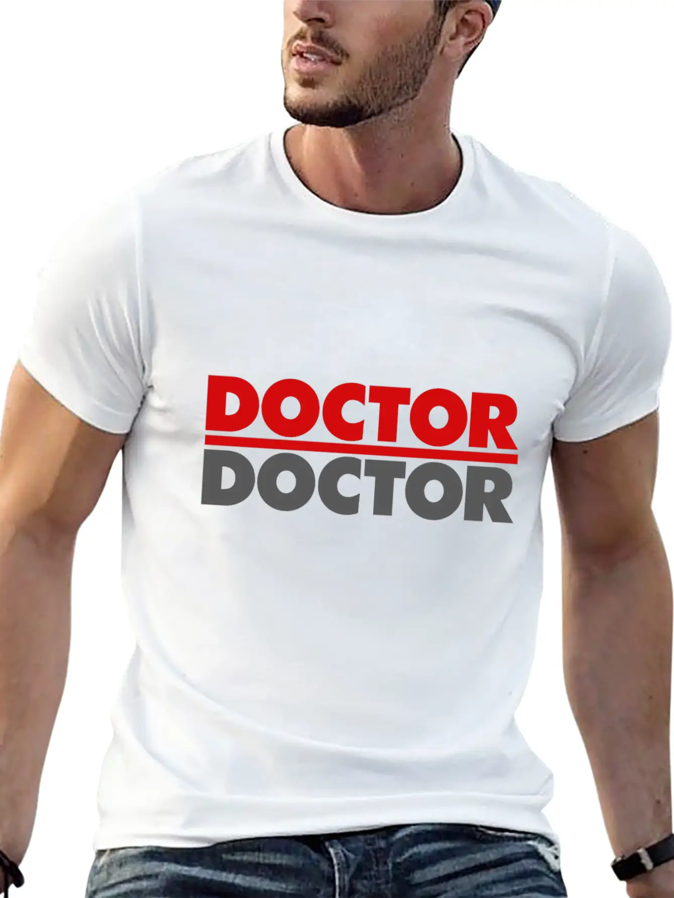 Doctor Doctor Essential Cotton Tee For Daily Outfits – Unisex Style