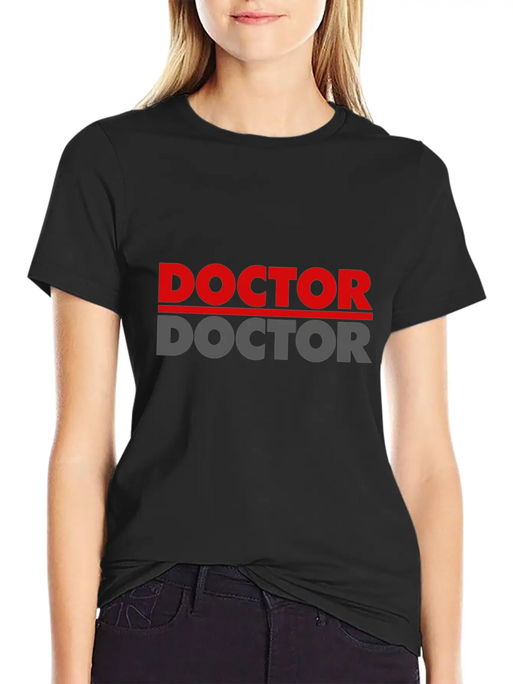 Doctor Doctor Essential Cotton Tee For Daily Outfits – Unisex Style