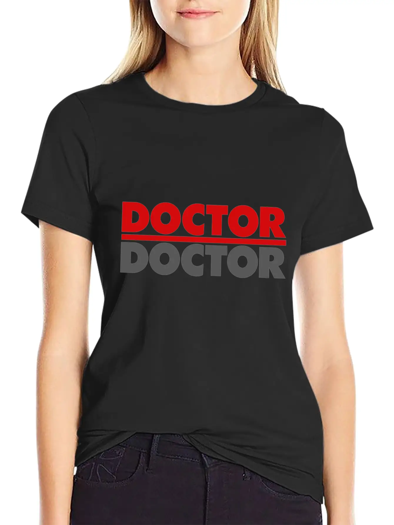 Doctor Doctor Essential Cotton Tee For Daily Outfits – Unisex Style