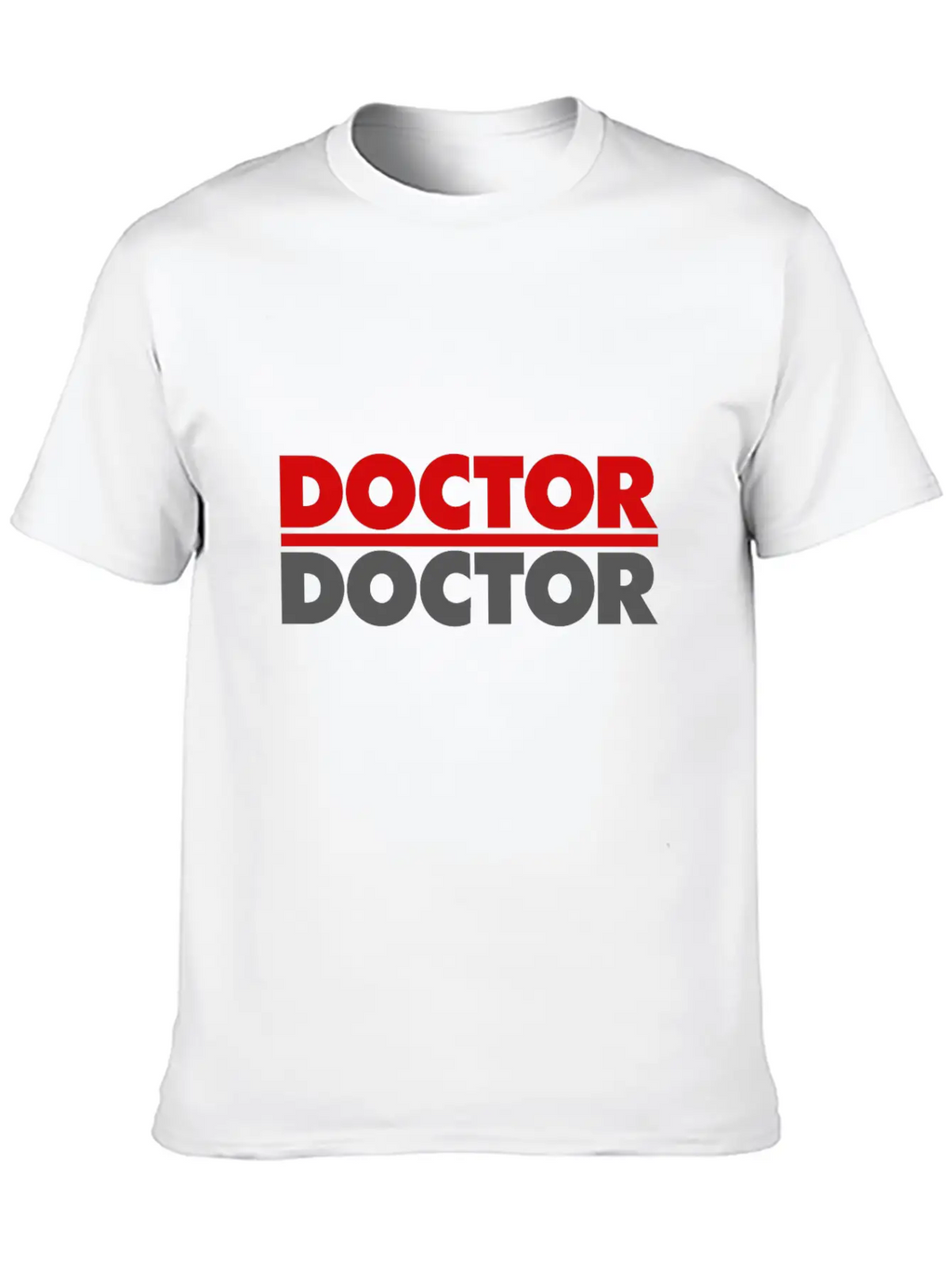 Doctor Doctor Essential Cotton Tee For Daily Outfits – Unisex Style