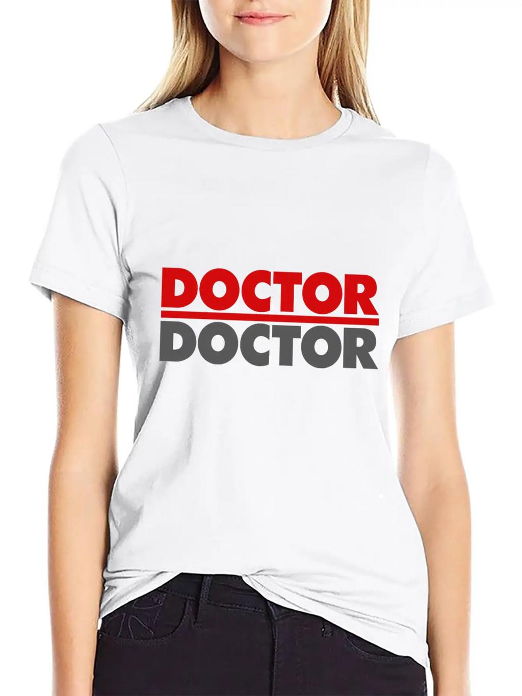 Doctor Doctor Essential Cotton Tee For Daily Outfits – Unisex Style