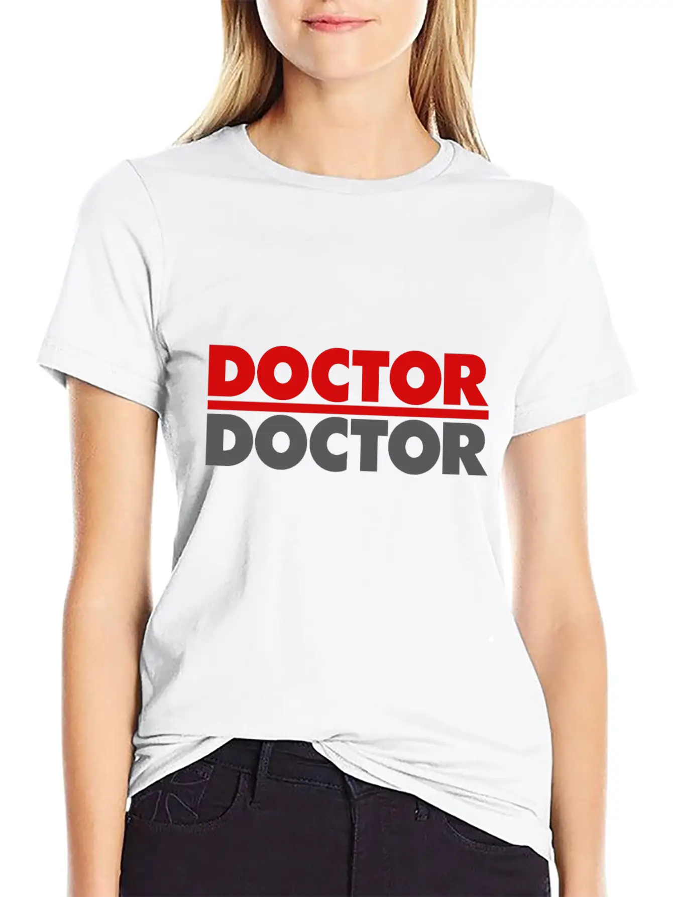 Doctor Doctor Essential Cotton Tee For Daily Outfits – Unisex Style