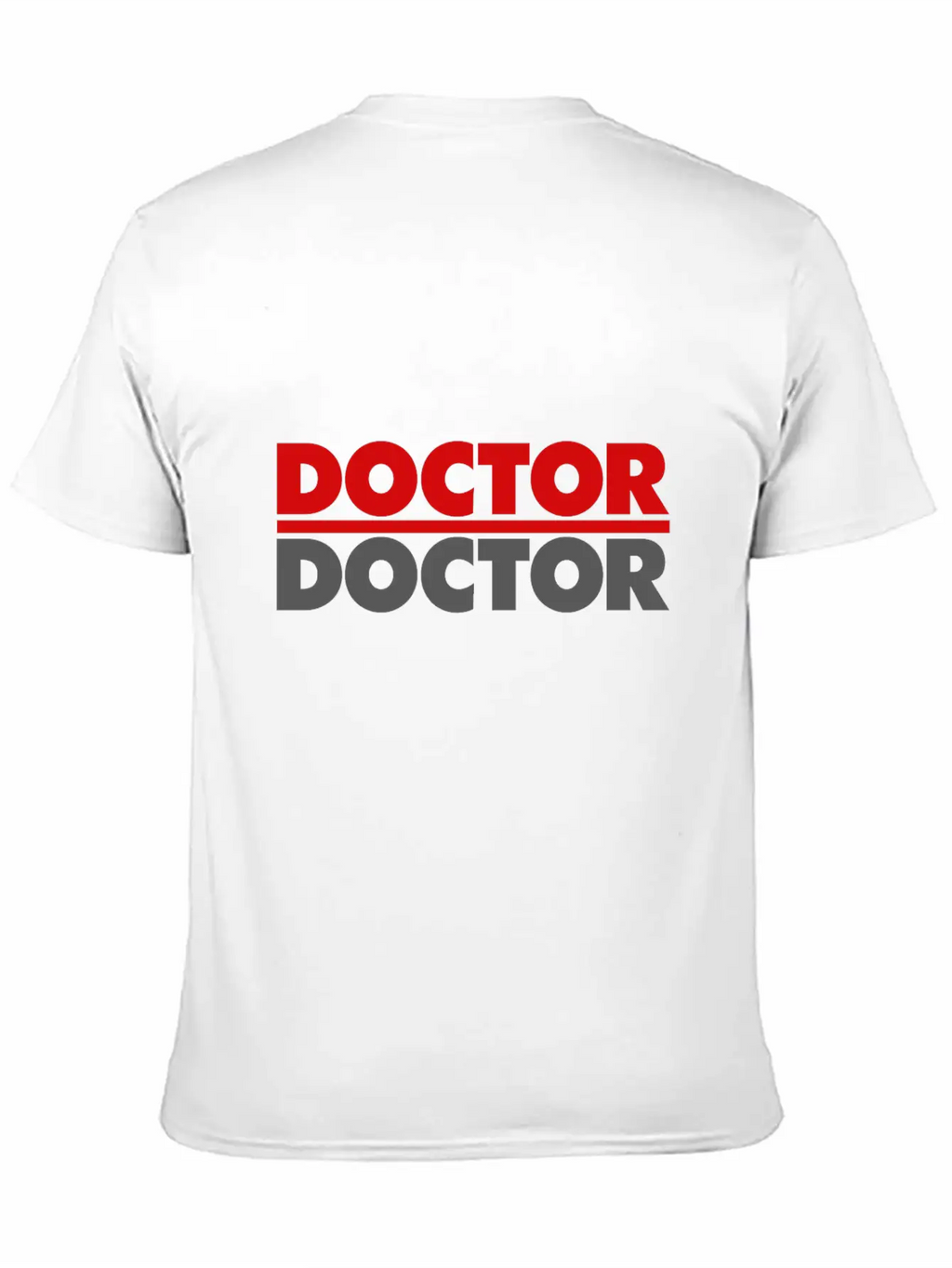 Doctor Doctor Essential Cotton Tee For Daily Outfits – Unisex Style