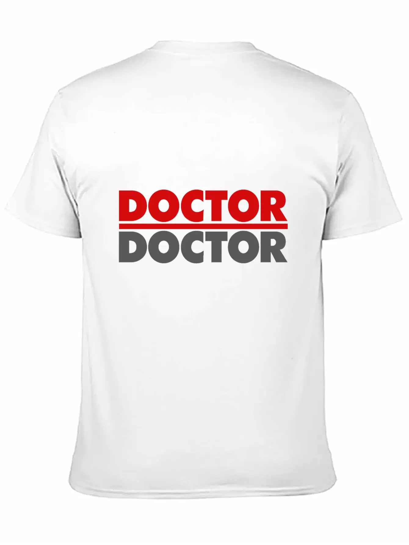 Doctor Doctor Essential Cotton Tee For Daily Outfits – Unisex Style