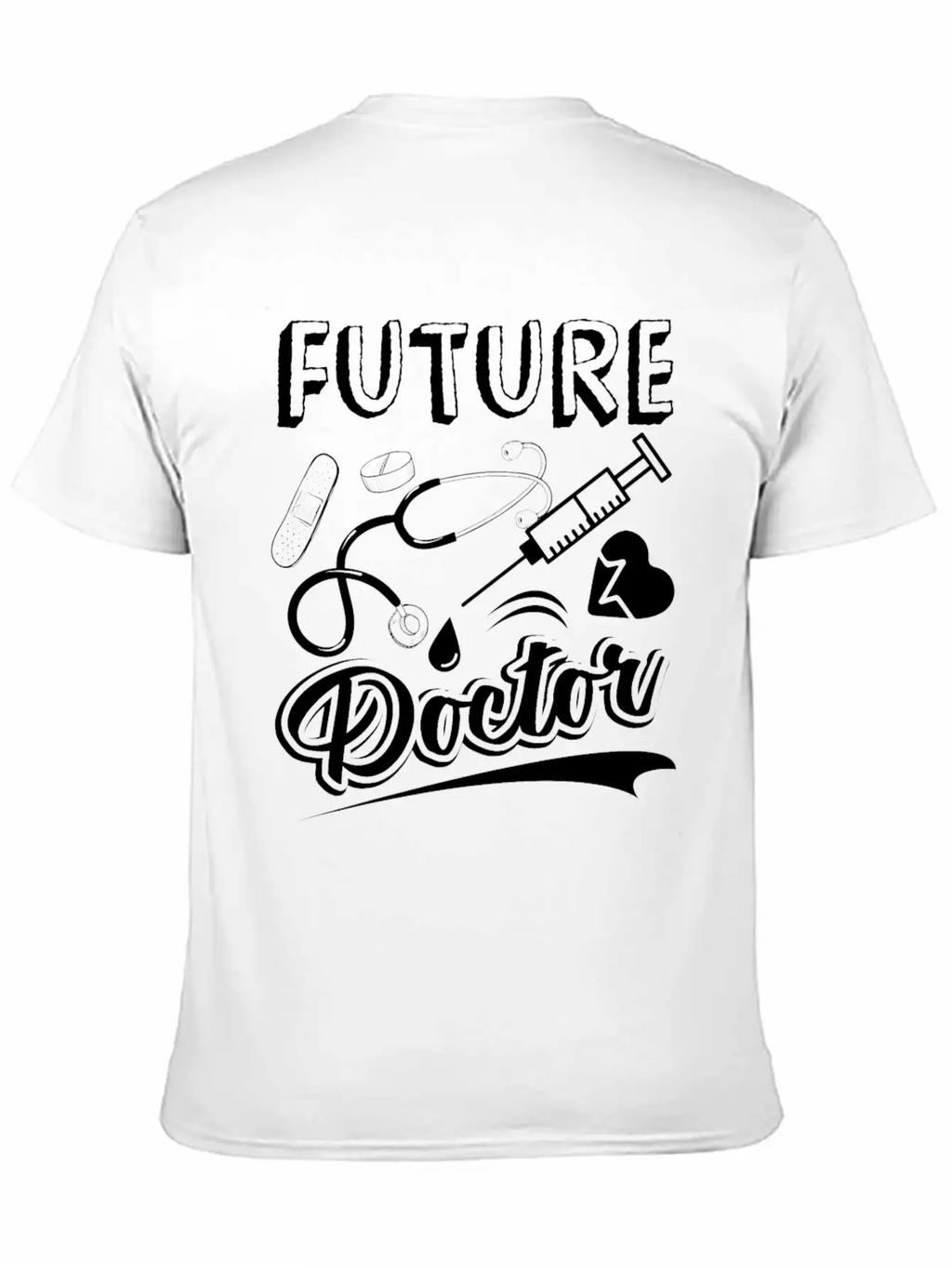 Doctor Future Doctor Breathable Soft Cotton T-Shirt – Timeless Casual Look