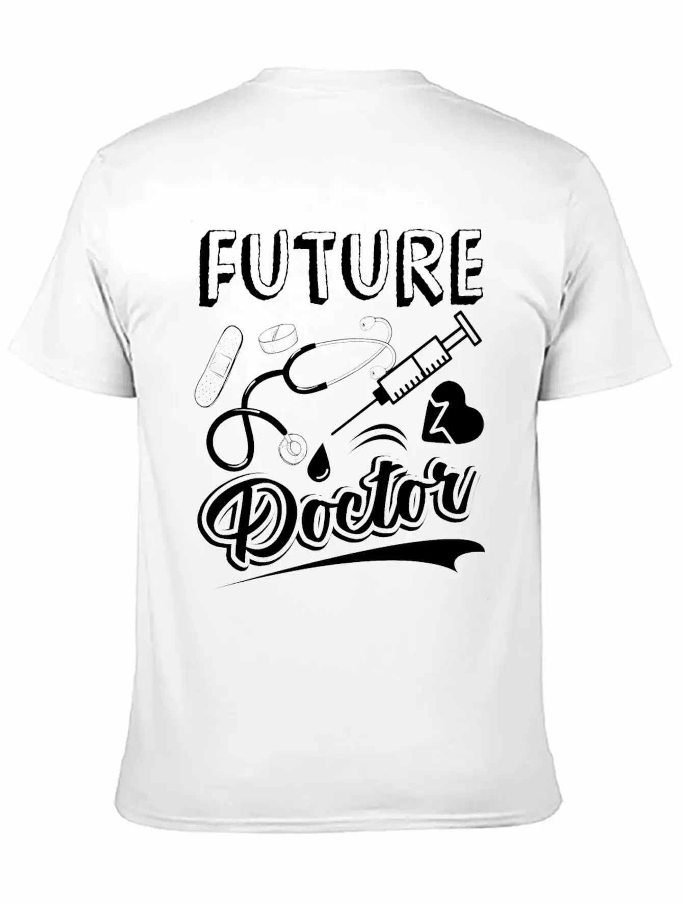 Doctor Future Doctor Breathable Soft Cotton T-Shirt – Timeless Casual Look