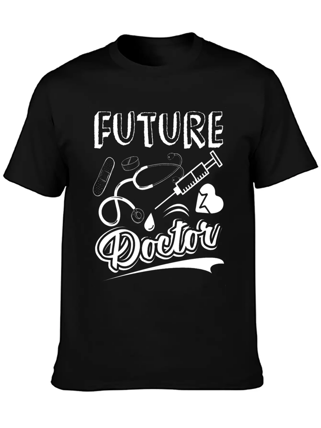 Doctor Future Doctor Breathable Soft Cotton T-Shirt – Timeless Casual Look