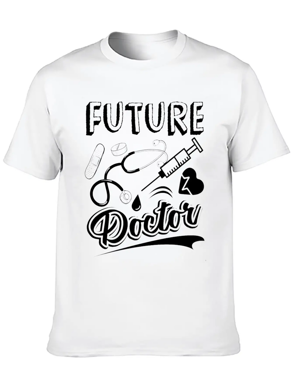 Doctor Future Doctor Breathable Soft Cotton T-Shirt – Timeless Casual Look