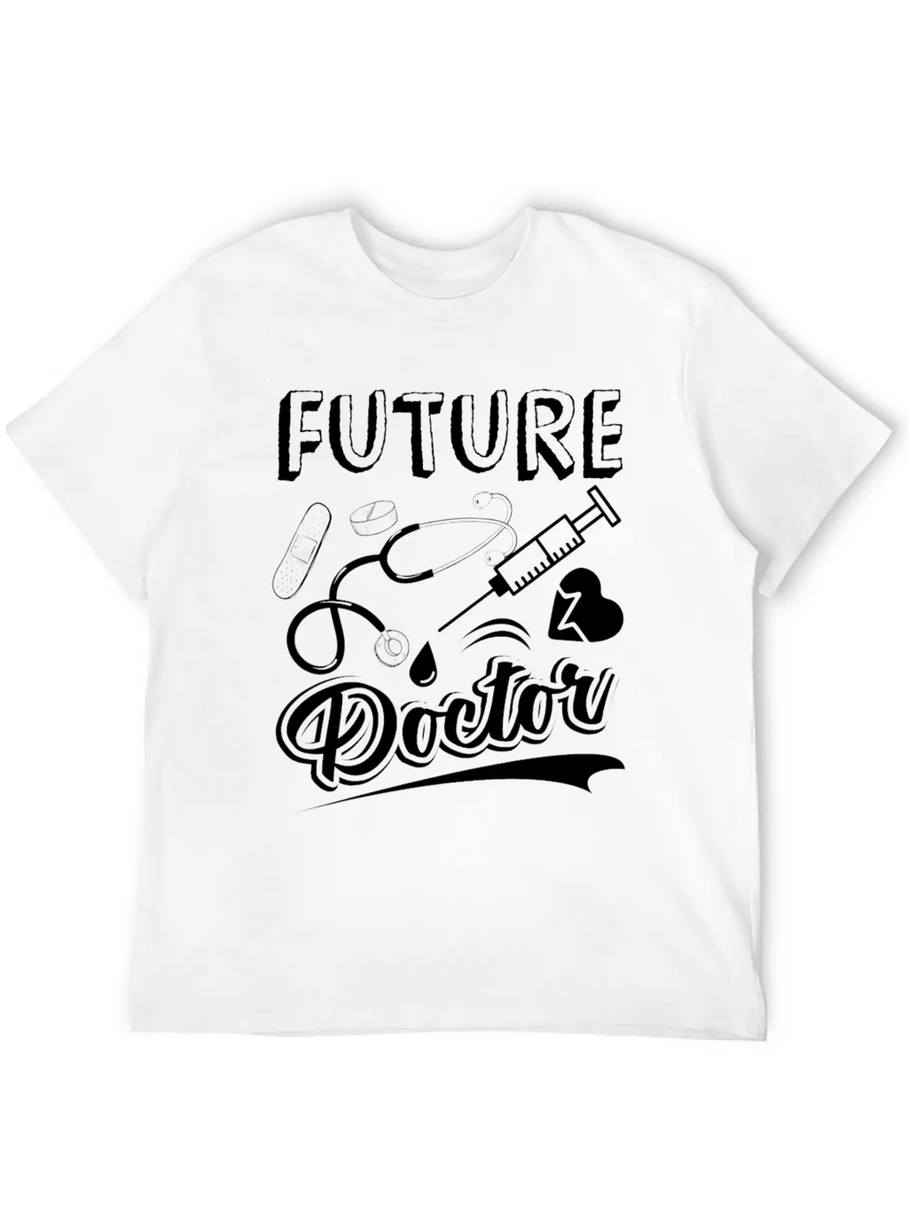 Doctor Future Doctor Breathable Soft Cotton T-Shirt – Timeless Casual Look