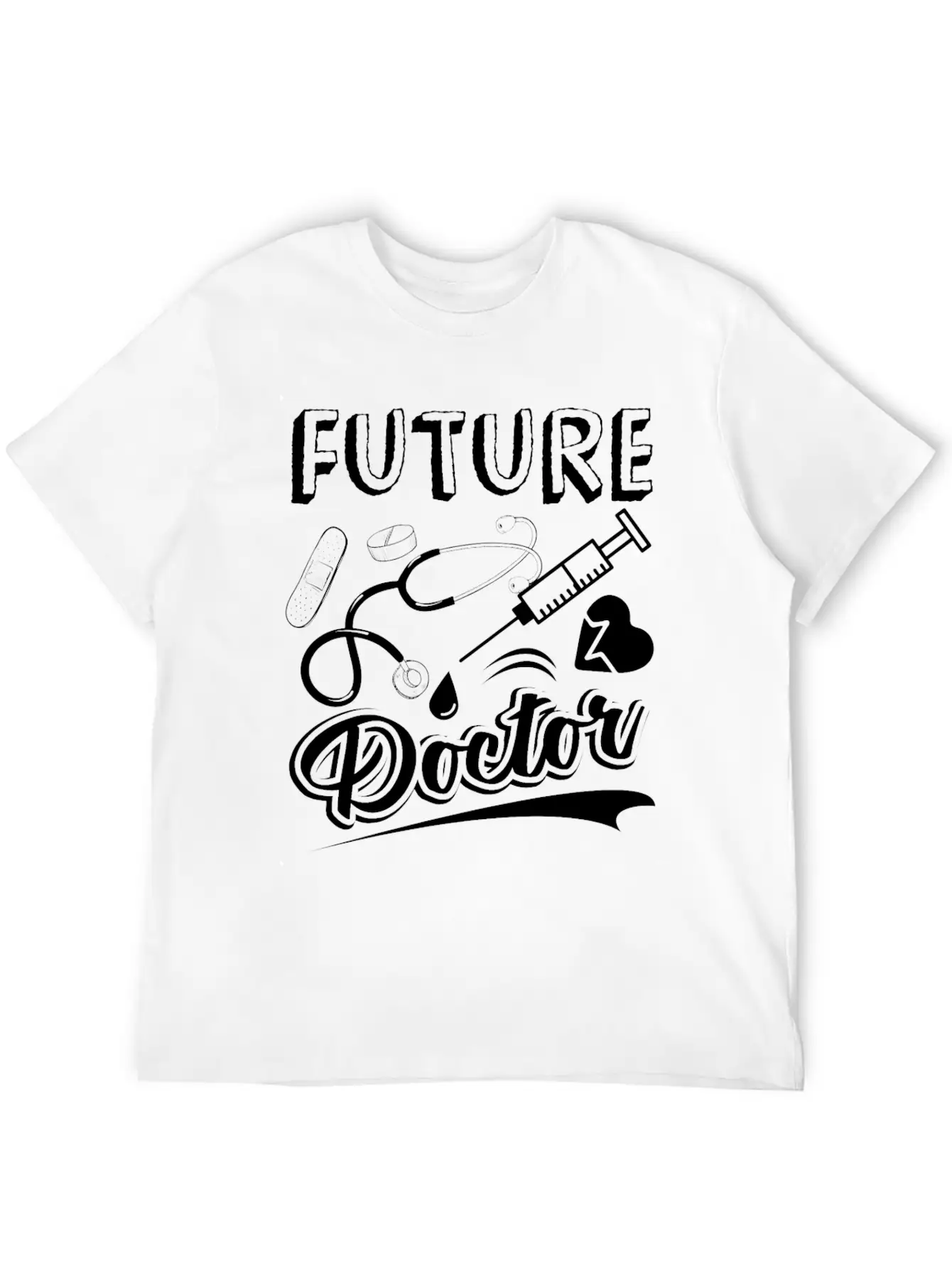 Doctor Future Doctor Breathable Soft Cotton T-Shirt – Timeless Casual Look