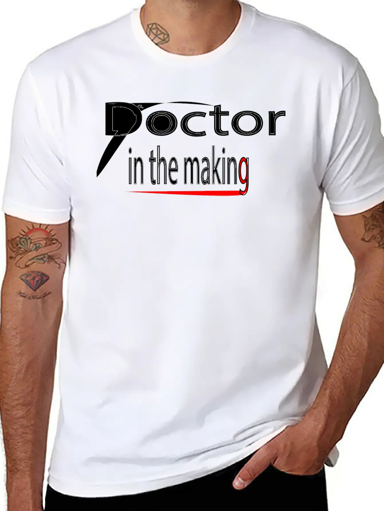 Doctor In The Making Unisex Casual T-Shirt – Clean Design For Daily Comfort