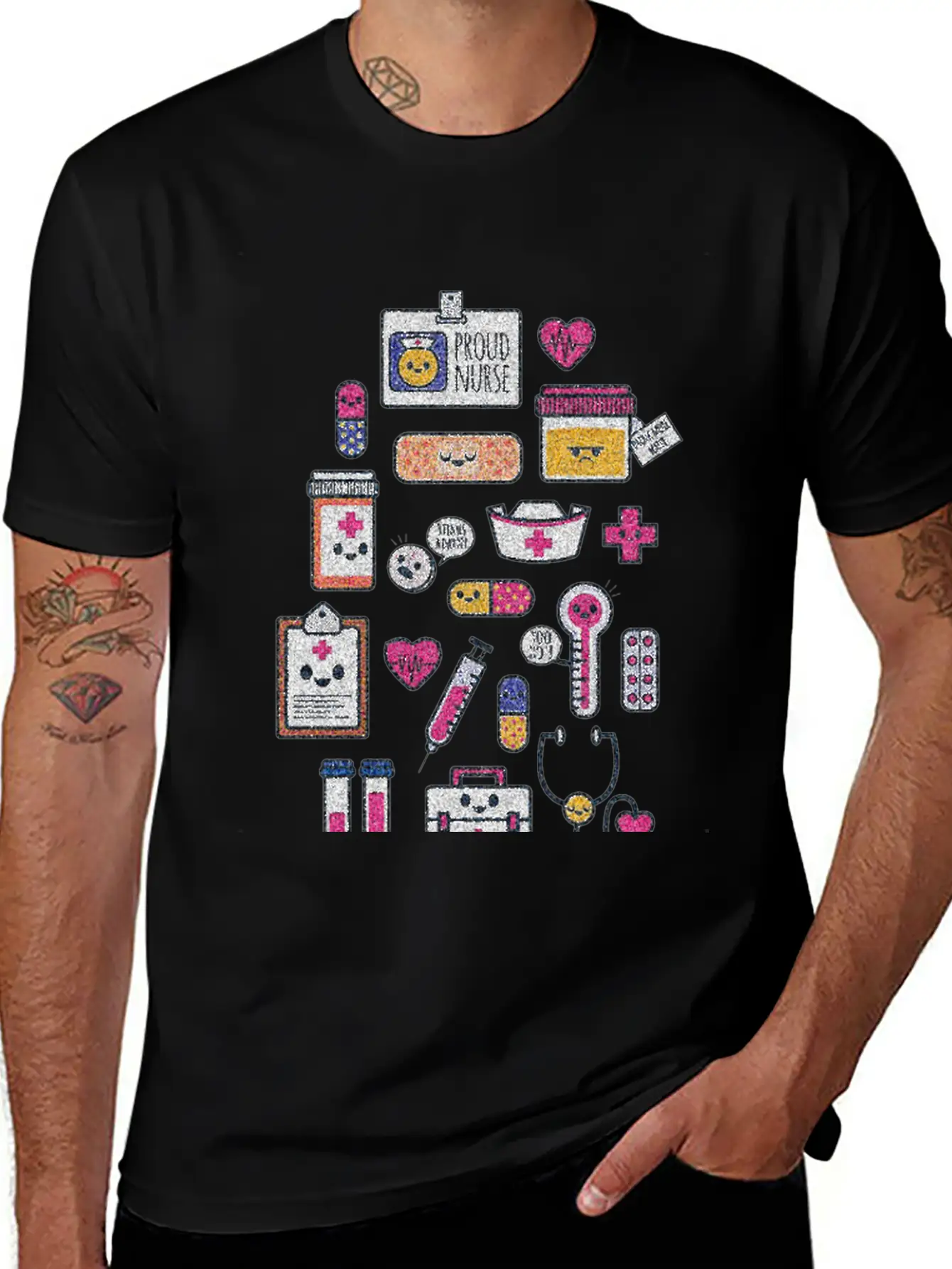 Doctor Medical Casual Graphic T-Shirt – Simple And Comfortable Daily Wear
