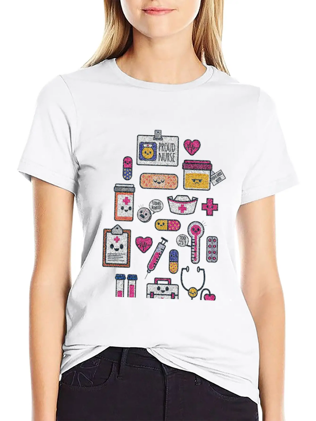 Doctor Medical Casual Graphic T-Shirt – Simple And Comfortable Daily Wear